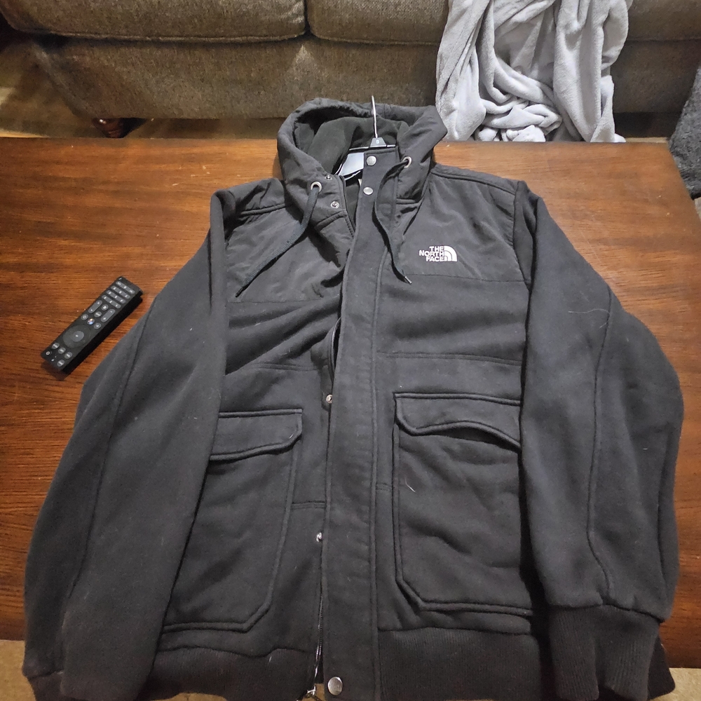 The North Face Men's Black Hooded Jacket